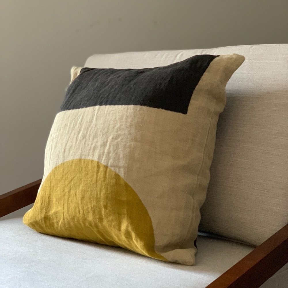 Block Shop Textiles Linen Pillowcase